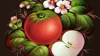 Red Apple. Oil Painting MasterClass | Красное яблоко маслом. Мастер-класс от Ларисы Гончаровой