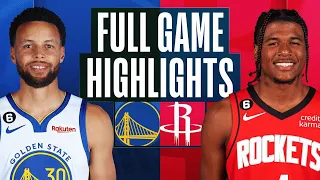 Game Recap: Warriors 121, Rockets 108