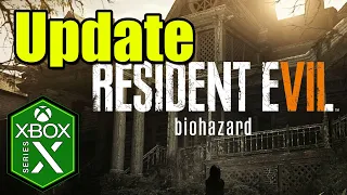 Resident Evil 7 Xbox Series X Gameplay [Optimized] [Ray Tracing] [120fps]