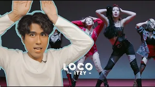 Performer Reacts to Itzy 'Loco' Full Focus Studio Choom | Jeff Avenue