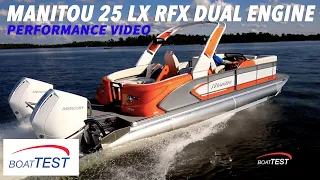 Manitou 25 LX RFX Dual Engine (2021) - Test Video