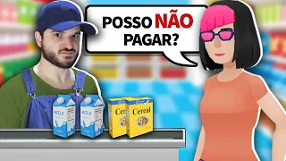 VIREI GERENTE DE SUPERMERCADO COM UM MONTE DE CLIENTE FOLGADO! - Fale com o Gerente