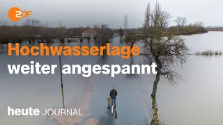 heute journal vom 27.12.23 Hochwasser, Trauer um Wolfgang Schäuble, Hamas Finanzierung (english)