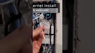 Wire Drop into Network Panel using old school method!