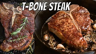 How To Make The Best T - Bone Steak Recipe/Perfect T- bone Steak Recipe/ How To Cook A Perfect Steak