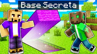 Base SECRETA de Trolero vs Hardy en Batalla de Construcción (Minecraft)