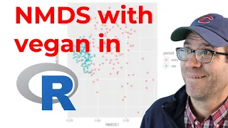 Running non-metric multidimensional scaling (NMDS) in R with vegan and ggplot2 (CC187)
