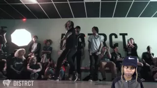 Les Twins Laurent 'Lil Beast' Bourgeois at Distrct LV - YAK FILMS x LES TWINS .Bomb Reaction
