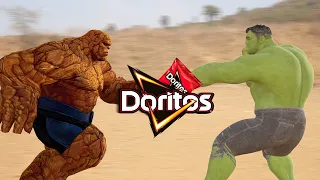 #Superheroes #doritos  Hulk vs Fantastic Four Transformation in Real Life | Fan Made