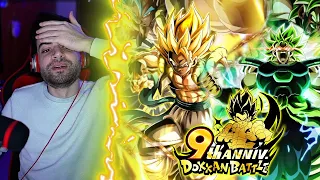 😵‍💫 REVEAL 9 ANNIVERSARIO: BROLY DFE e GOGETA SSJ EVO CARNIVAL | DRAGON BALL Z DOKKAN BATTLE ITA