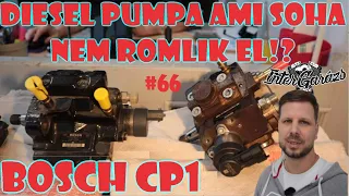 DIESEL Pumpa ami "SOHA NEM ROMLIK EL" Vagy mégis??!! | BOSCH CP1 | Mercedes Sprinter #diesel #bosch