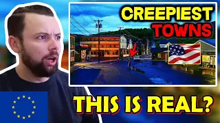 European Reacts: Top 10 CREEPIEST Small Towns in America