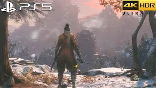 Sekiro: Shadows Die Twice (PS5) 4K 60FPS HDR Gameplay - (Full Game)