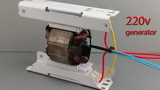 New... how to turn two transformer tools into free 220v powerful electricity generator
