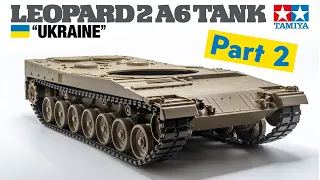 Tamiya Leopard II A6  "Ukraine" Part 2