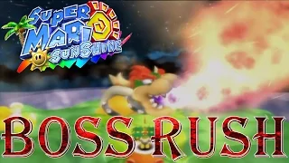 Super Mario Sunshine - Boss Rush (All Boss Fights, No Damage)