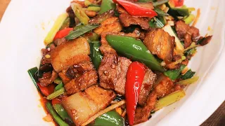 Twice Cooked Pork Recipe (Hui Guo Rou / 回锅肉)
