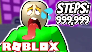 I WALKED 1 MILLION STEPS IN A DAY! | Roblox Speed City