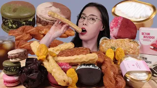 SUB)MUKBANG 뚜레쥬르,더벤티 디저트 신메뉴 먹방 Tous Les Jours, The Venti new dessert menu mukbang