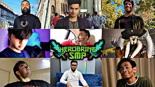 Introducing 💥 Herobrine Smp Members 🔥 Part-5 #herobrinesmp #Gamer_Fleet #minecraft