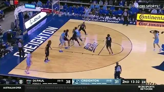 Creighton Men's Basketball vs DePaul Highlights 1-22-2022