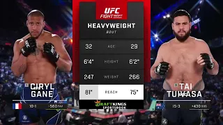 UFC New Tale of the tape theme