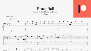 Cults - Beach Ball (bass tab)