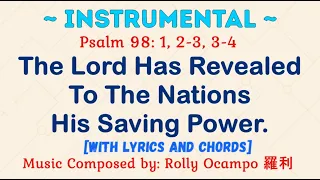 [INSTRUMENTAL] For 5 May 2024 Mass |  Psalm 98: The Lord Has Revealed To The Nations His Saving