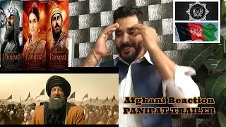 Afghani React Panipat | Official Trailer Reaction | Sanjay Dutt, Arjun Kapoor, Kriti Sanon |