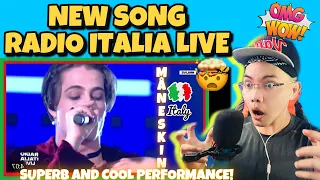 MÅNESKIN-NEW SONG [RADIO ITALIA LIVE] 🇮🇹 (REACTION)