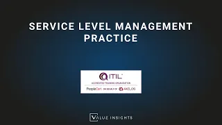 ITIL® 4 Foundation Exam Preparation Training | Service Level Management Practice (eLearning)