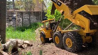 Crystal lake loop, Ep-1. Hill removal. RC road construction.