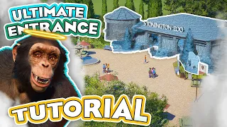 🛠️ How to Build CUSTOM ENTRANCES in Planet Zoo! | Planet Zoo Tutorial