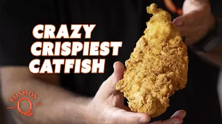 We Made the Crispiest Fried Catfish EVER! | Ft. Kosmos Q