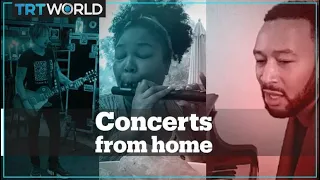 Celebrities livestream concerts from home amid coronavirus quarantine