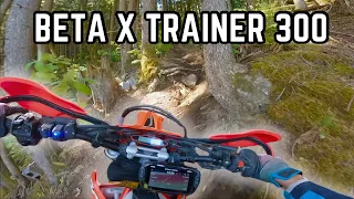 Beta X Trainer 300 Single Track Enduro At Old Mine Site