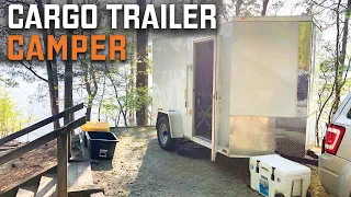 Cargo Trailer Conversion to Budget Camper