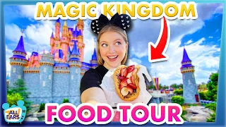 Magic Kingdom Food Tour -- Dole Whip, Nutella Waffle, and More!