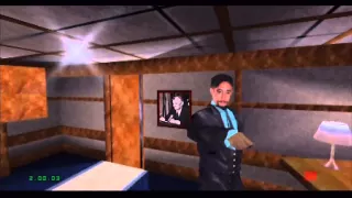 Perfect Dark Perfect Agent Playthrough (Actual N64 Capture) - Air Force One Antiterrorism