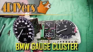 How to: BMW E23 Gauge Cluster Disassembly and Cleaning