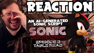 Gor's "Sonic Destruction - Ep. 2 (AI-Generated Sonic Script) by SnapCube" REACTION