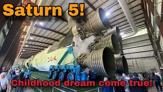 Seeing the Mighty Saturn 5 Rocket! - A Childhood Dream Come True!