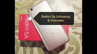 Redmi 5a Unboxing & Overview | Best low budget smartphone | Desh Ka Smartphone |