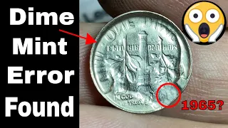 20,000 Dimes Searched - Mint Error Found - Dime Time