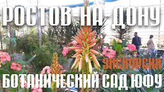 🌿 Ботанический сад ЮФУ Ростов-на-Дону. Экскурсия в январе 2022.