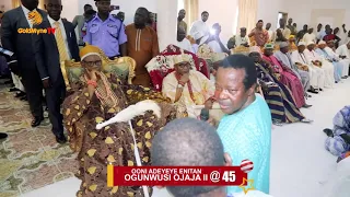 KING SUNNY ADE DELIVERS CLASSIC MUSIC AT OONI ADEYEYE ENITAN OGUNWUSI'S 45TH BIRTHDAY