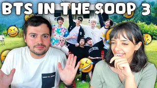 REACCIÓN A 'MOMENTOS DIVERTIDOS DE BTS IN THE SOOP' #3 del canal DaniBangtan 👌😹