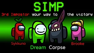 Dream & Corpse 3rd Impostor Plays in Among Us