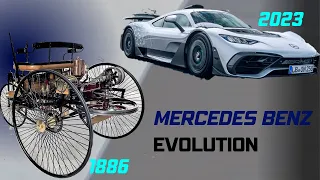 Mercedes Benz Evolution/Transformation from (1886-2023).