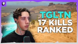 TGLTN 17 KILLS • RANKED 1-MAN-SQUAD MIRAMAR